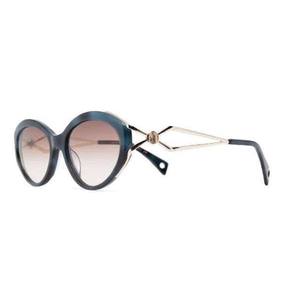 LANVIN MOTHER & CHILD BLUE HAVANA/BROWN GRADIENT UNISEX...